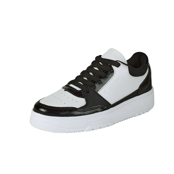 Tenis Casual de Dama Modelo 0021 en Color Negro y Blanco - Estilo y Comodidad en Cada Paso