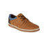 Zapato Casual de Caballero Modelo 0404 en Color Tan con Detalles en Azul y Marrón