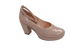 Elegante Zapato de Tacón para Dama Modelo 6409 en Color Nude