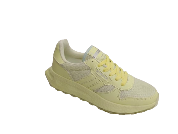 Estilo y Comodidad: Tenis de Niña Modelo 0327 en Amarillo Claro