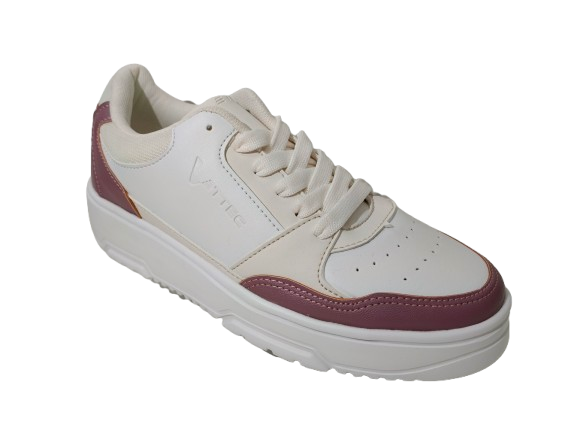 Tenis Casual de Dama 0021 - Comodidad y Estilo en Blanco