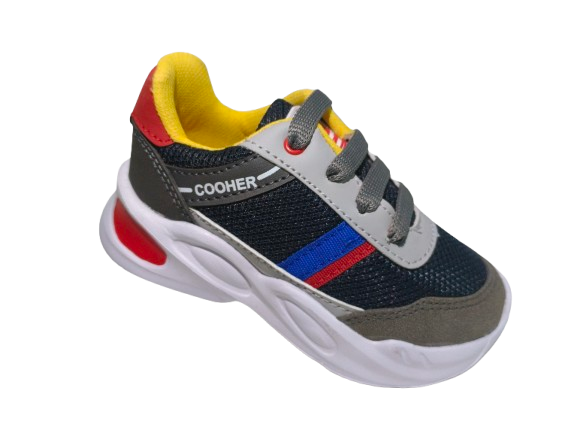 Tenis Deportivo para Niño Modelo 0063 - Cómodos y Coloridos