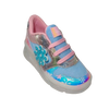 Tenis para Niña Modelo 014-FROZEN con Diseño de Copo de Nieve y Colores Brillantes